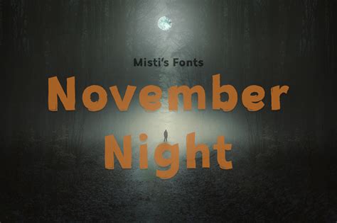 November Night | dafont.com