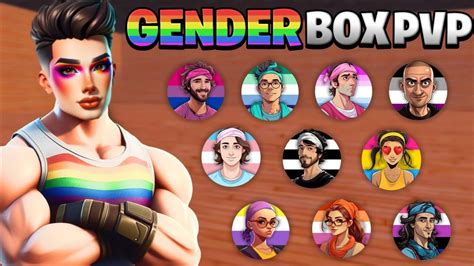 Fortnite 🌈 Gender Box Pvp 📦 Funny Box Fight With Lgbtq Super Powers Map Code 6498 8437 8251