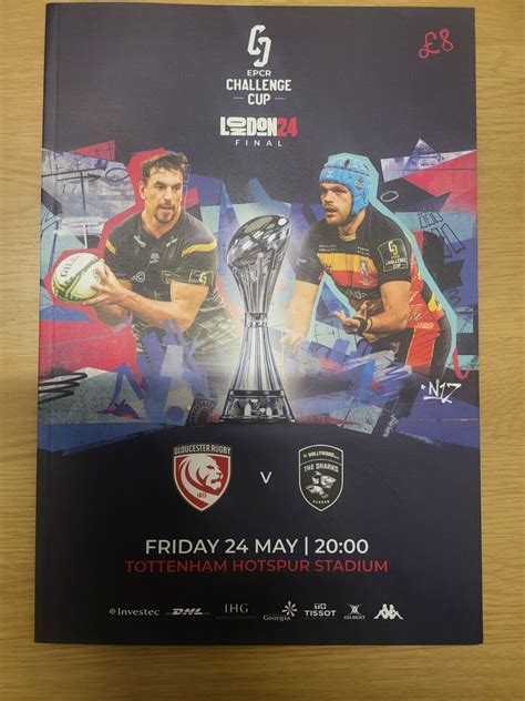 Official EPCR Challenge Cup Final 2024 Mint Grelly UK