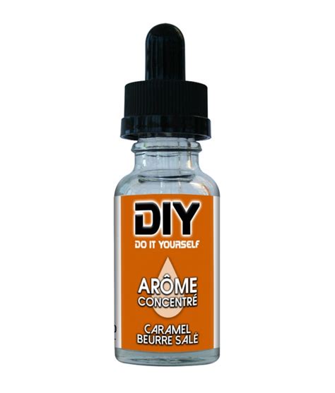 Arôme concentré DIY saveur Caramel Beurre salé 20 ml pour cigarette