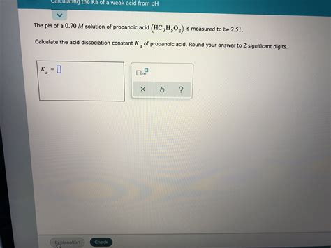 Answered The Ph Of A M Solution Of Bartleby