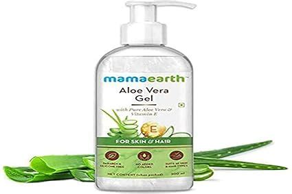 Mamaearth Aloe Vera Gel For Face With Pure Aloe Vera Vitamin E For