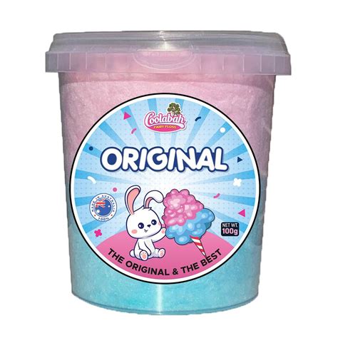 100g Fairy Floss Tubs Ready To Eat Original And The Best Vanilla Pink