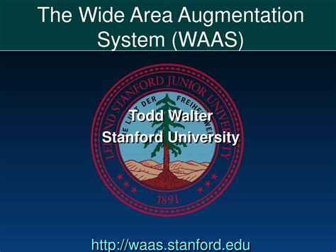 PPT The Wide Area Augmentation System WAAS PowerPoint Presentation