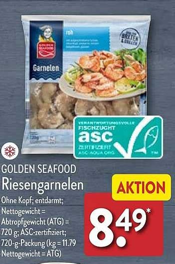 Golden Seafood Riesengarnelen Angebot Bei ALDI Nord 1Prospekte De