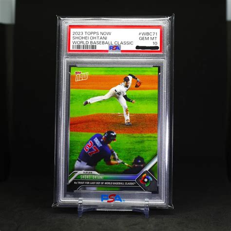 Yahoo オークション PSA10 24時間限定発行カード 2023 Topps Now WB