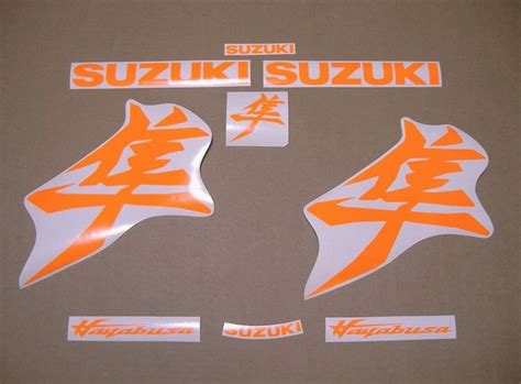 Suzuki Hayabusa New Logo Black Custom Aftermarket Decals Etsy Uk