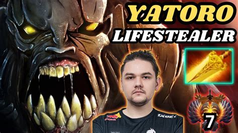 🔥 Yatoro Lifestealer Hard Carry Highlights 7 34e 🔥 Immortal 8 Yatorogod Dota 2 Youtube