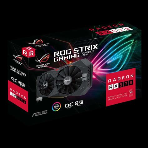 Venta Asus Rog Strix Rx 570 8gb En Stock