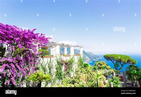 Ravello Village Amalfi Coast Of Italy Stock Photo Alamy