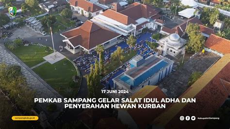 Pemkab Sampang Gelar Salat Idul Adha Dan Penyerahan Hewan Kurban N