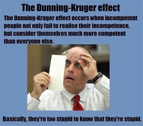 too stupid to know you're stupid | Dunning-Kruger Effect | Know Your Meme