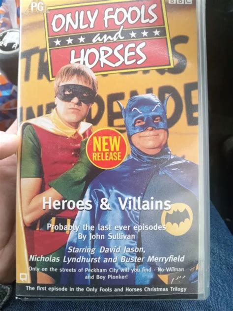 ONLY FOOLS AND Horses - Heroes And Villains (VHS/SH, 1997) £4.00 ...