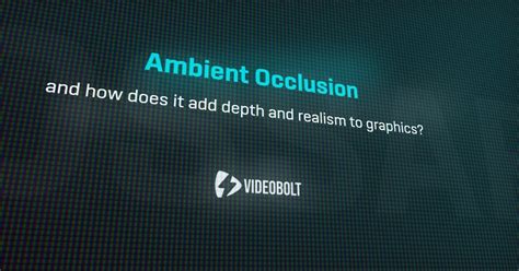 Ambient Occlusion Motion Graphics Glossary