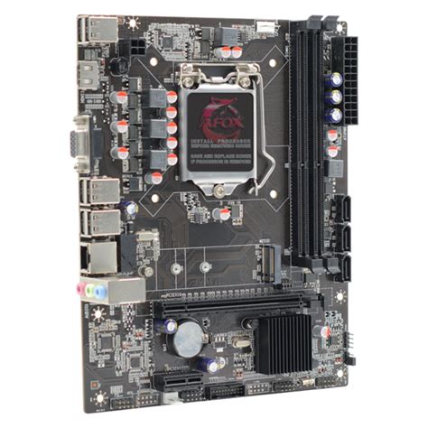 Placa Mãe Afox H61 M2 Chipset B75 Intel LGA 1155 MATX DDR3