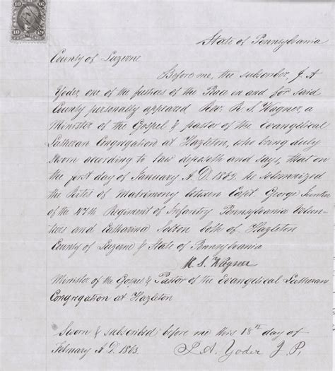 Captain George Junker — Founder of the 47th Pennsylvania Volunteer