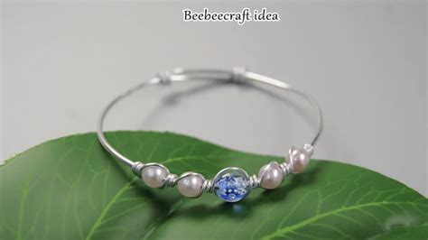 Wire Wrapped Bead Bangle Tutorial The Beading Gem