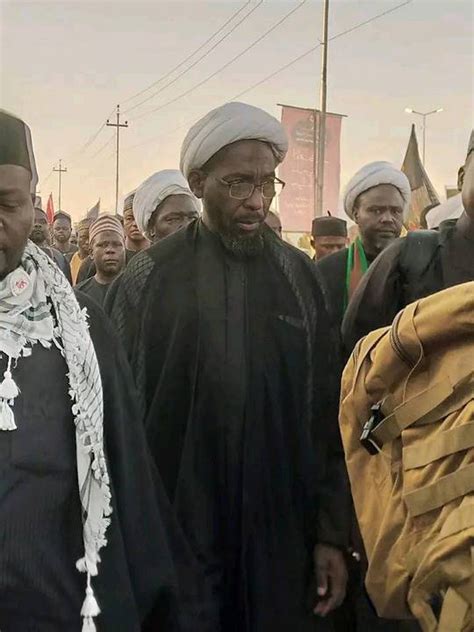 Photos Nigerian Shia Arbaeen Walking In Najaf Karbala Road Pole 353