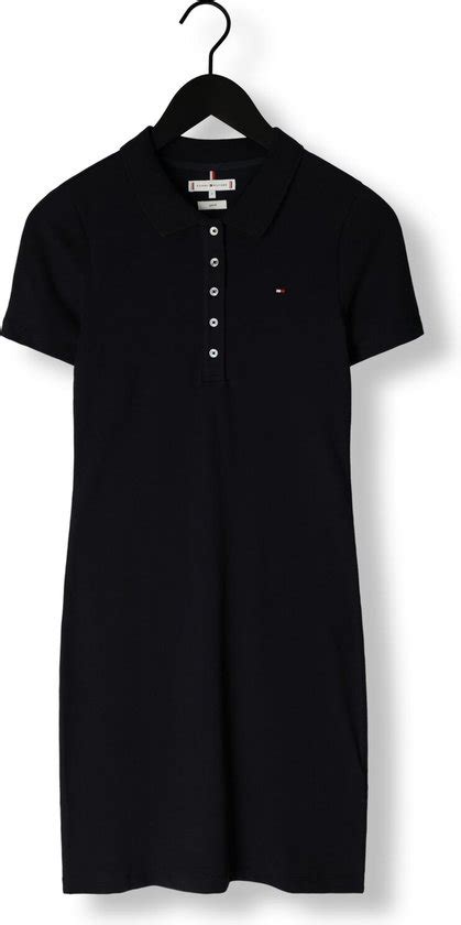 Tommy Hilfiger 1985 Slim Pique Polo Dress Jurken Dames Rok Jurk