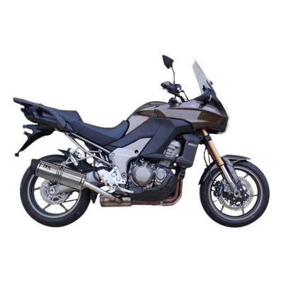 Silencieux Ixil Xove inox noir Kawasaki Versys 1000 12 19 Pièces