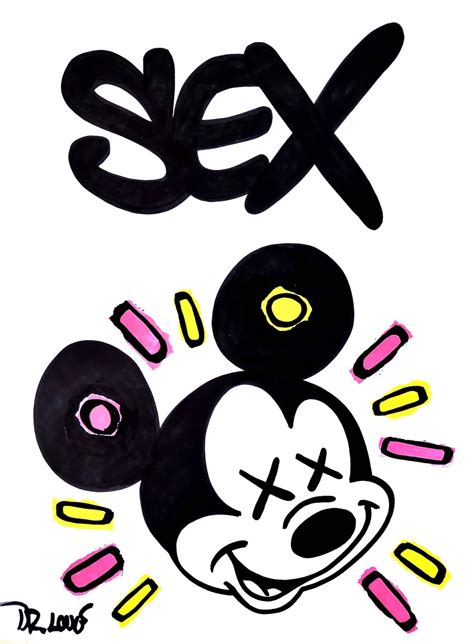 Sex Mickey Par Dr Love 2020 Peinture Artsper 1984671