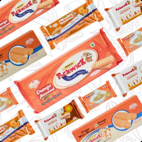 Buy Orange Flavoured Wafer Biscuits Online In India Pickwick