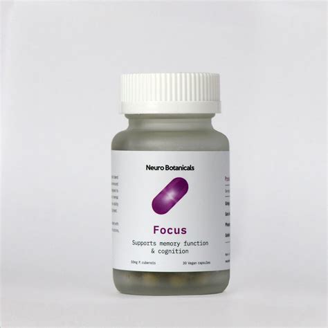 Neuro Botanicals Energy Microdose Mushroom Capsules Oregon