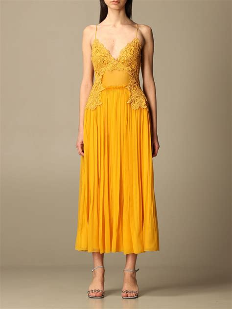 Alberta Ferretti Dress Alberta Ferretti Long Dress In Silk Chiffon