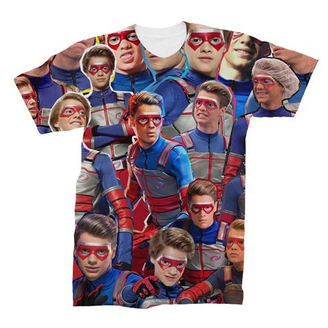 Henry Danger 3D Collage Face T-Shirt – AllOverPrint.ca