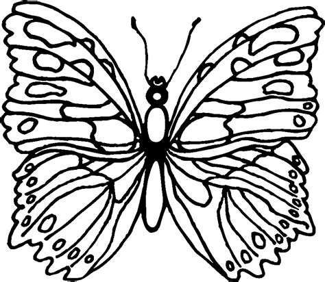 110 Dessins De Coloriage Papillon à Imprimer Sur Page 4