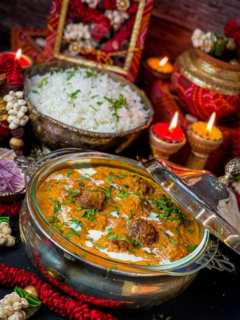 Butter Bean And Paneer Koftas In A Spicy Creamy Tomato Gravy Zars Kitchen