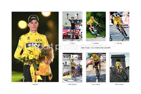 Tour de France 2013 Print | Cycling Posters | Chris Froome