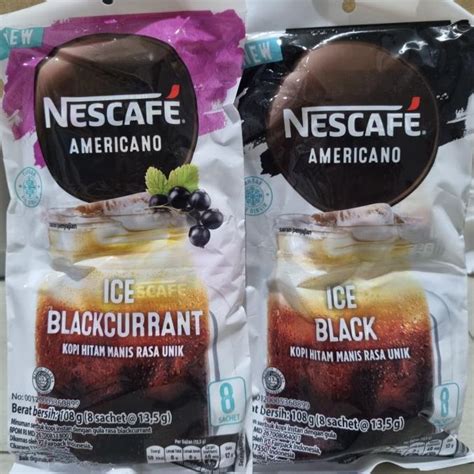 Harga Nescafe Americano Ice Black Sachet Terbaru Agt 2024 Biggo Indonesia