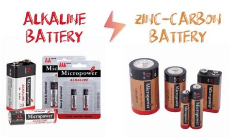 Is it ok to Mix an Alkaline Battery with Carbon-Zinc Battery? - Microcell Battery