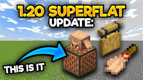 Why 1 20 Is The WORST Update For Superflat Worlds YouTube