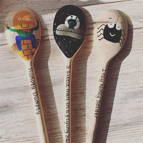 Song Spoons Nursery Rhymes | Etsy