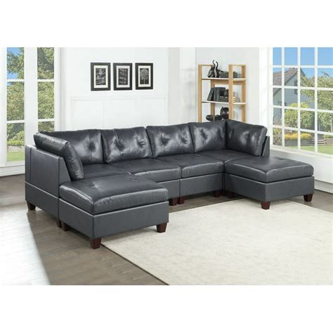 Leather Sleeper Sofa Chaise Lounge | Cabinets Matttroy