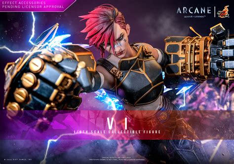 Arcane League Of Legends Hot Toys Vi Figure Pre Order The Toyark News