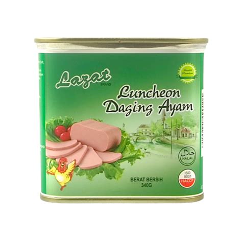 Lazat Chicken Luncheon Meat G Shopifull