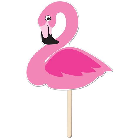 Amazon.com: Plastic Flamingo Yard Sign Party Accessory (1 count