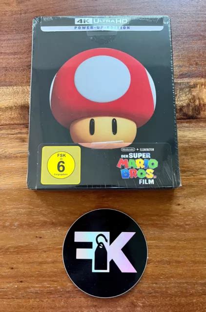 Der Super Mario Bros Film Steelbook Power Up Edition 4k Ultra Hd Blu