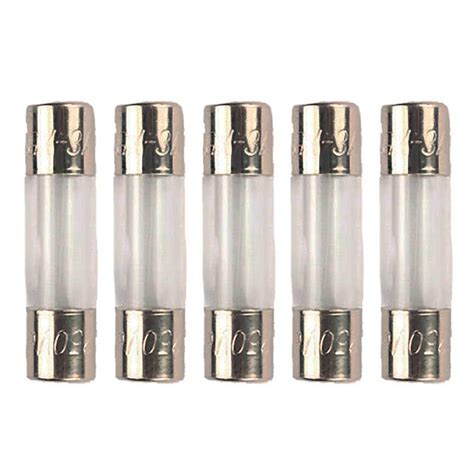 Bussmann Agx 3 Agx Series Fuse Fast Acting 3 Amp 250v Glass Tube 1 4 X 1 Pack Of 5