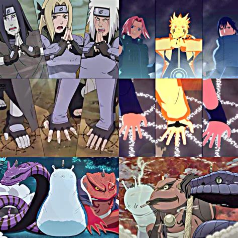 Tsunade And Jiraiya And Orochimaru