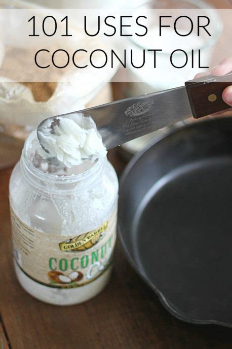 101 Uses For Coconut Oil Golden Barrel