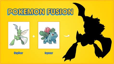 Pokemon Fusion Scyther Ivysaur Pokemon Infinite Fusion YouTube