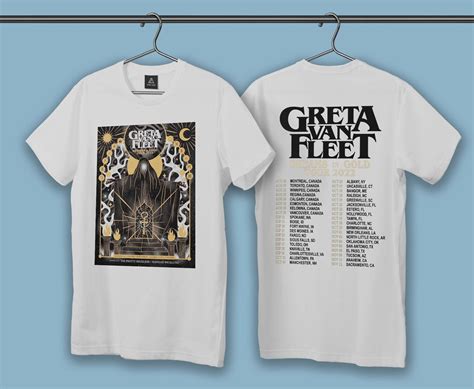 Greta Van Fleet Shirt Greta Van Fleet Merch Greta Van Fleet Tshirt ...