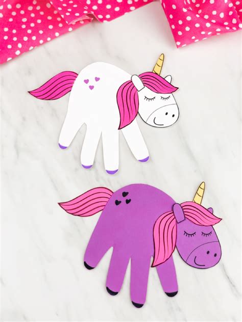 7 Magical Unicorn Crafts Kids Will Want To Make [Free Printable]