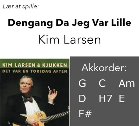 Lær at spille Dengang Da Jeg Var Lille på guitar GuitarTid dk