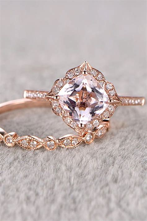 Morganite Engagement Rings Ideas We Are Obsessed With Vintage