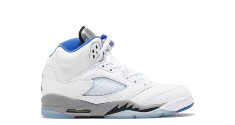 Jordan 5 Retro White Stealth 2021 Gs